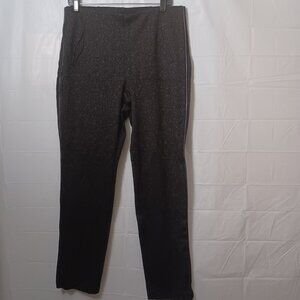 CHICO'S JULIET ANIMAL PRINT PULL ON PANTS SIZE 1.5T/US 10T